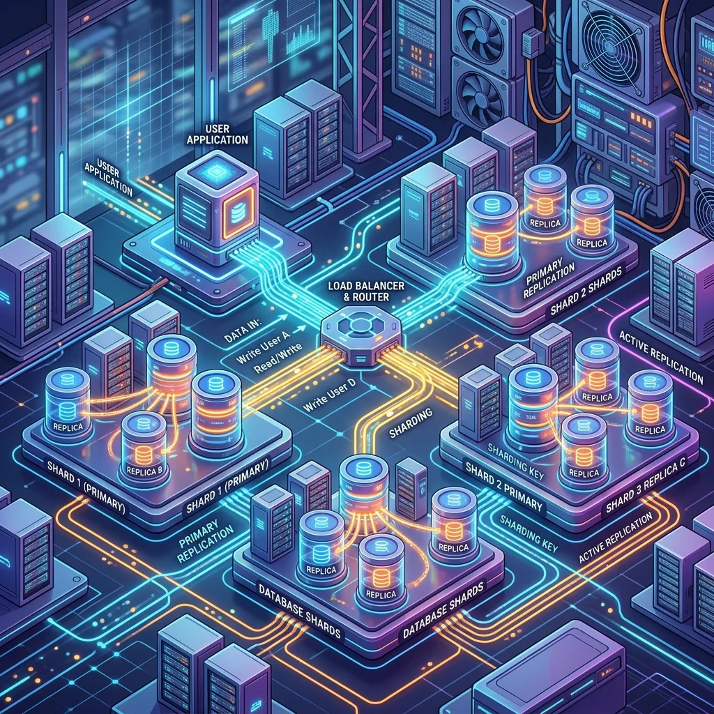 Database Sharding and Replication: Scaling Strategies for High-Traffic Systems