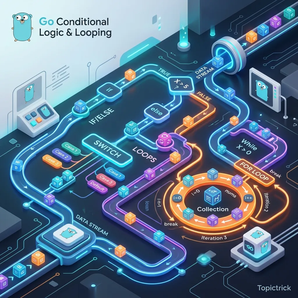 Go Conditional Logic & Loops: if, switch, for Guide