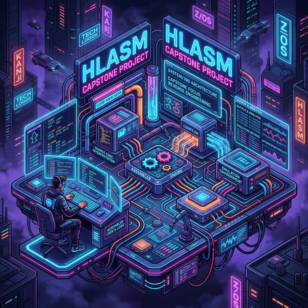 HLASM Capstone Project: Build a z/OS Record Processing Utility