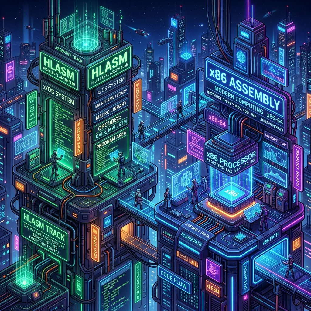 x86 Assembly Programming: HLASM Developer's Guide to Intel Architecture