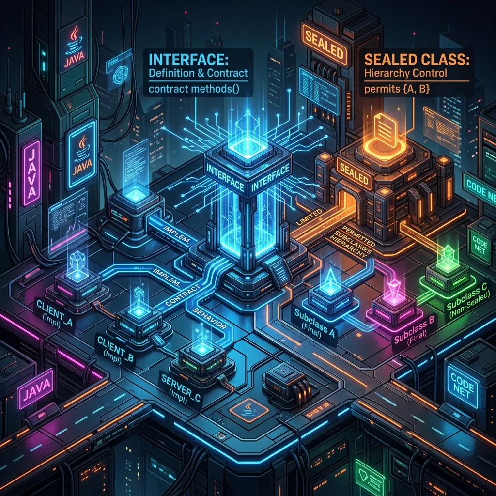 Java Interfaces and Sealed Classes: The Design Blueprints