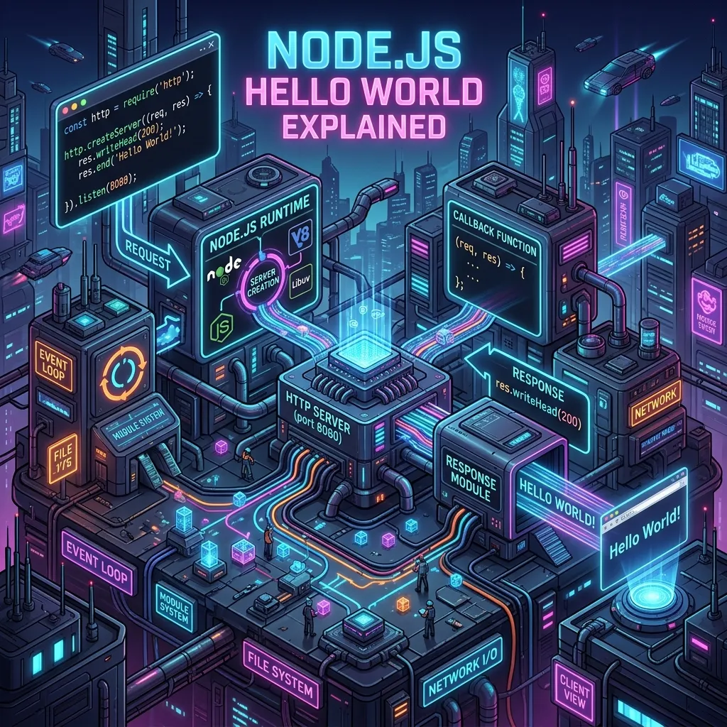 Your First Node.js Program: Hello World Explained