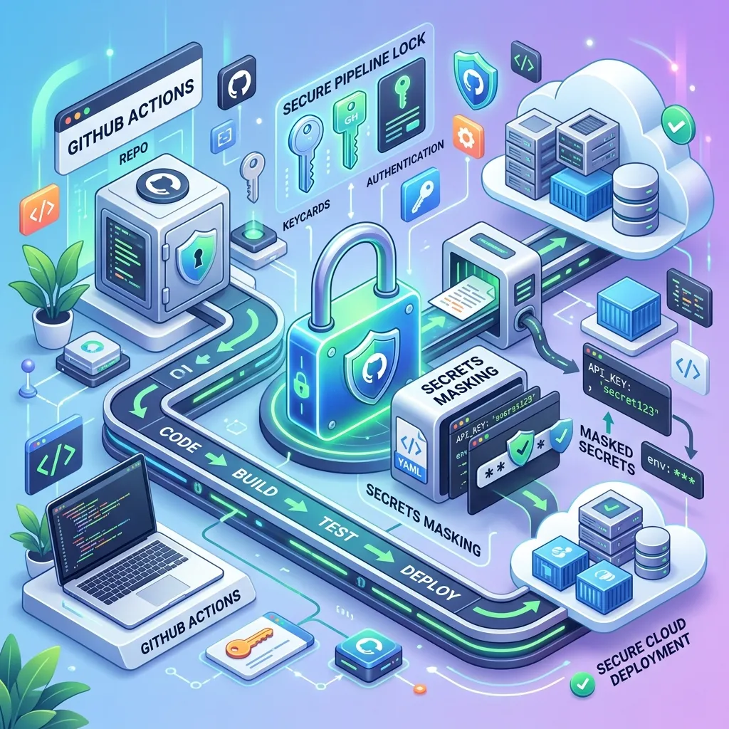 Securing GitHub Actions: Secrets, Variable Masking, and Permissions
