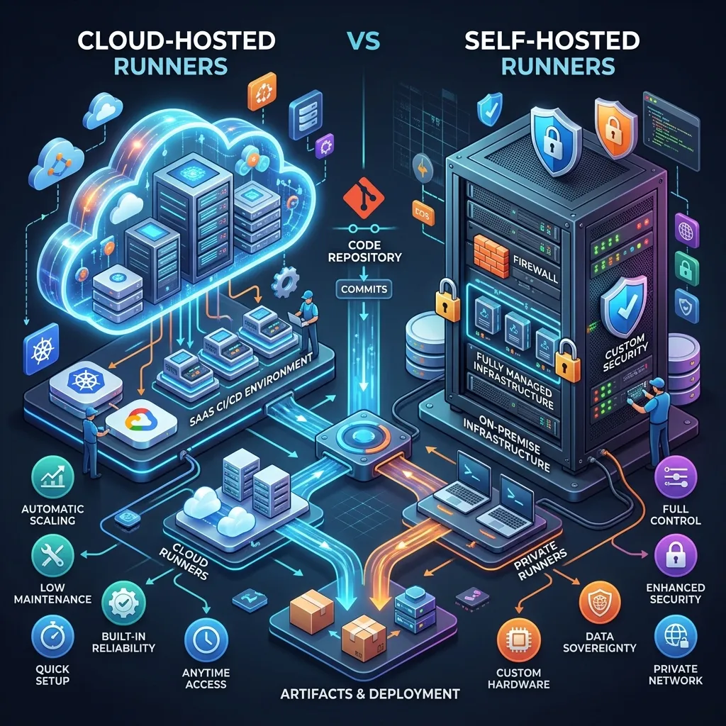 Understanding Runners: GitHub-Hosted vs. Self-Hosted